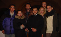 Fr.Valeriy Stepanov with youth